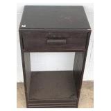 One Drawer Wood Stand - 27" x 14" x 11"