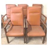 5 Chairs - 42" x 23" x 24"
