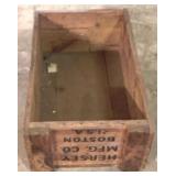 Hersey Wood Crate - 8" x 21" x 13"