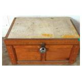 Wood Crate - AS-IS - Locked - 16" x 30" x 20"