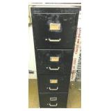 Metal File Cabinet - 54" x 15" x 26"