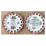 2 Collectors Plates - 9" Round