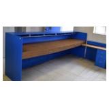 Large Wood Desk - 42" x 120" x 28"