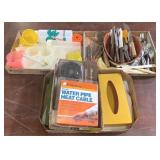 3 Trays of Assorted Items