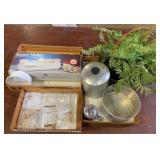 3 Trays of Assorted Items