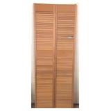 Wood Screen - AS-IS - Damaged - 80" x 30"
