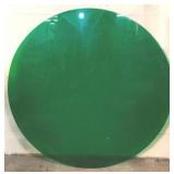 Green Plastic Table Top - 43" Round