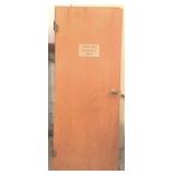 Wood Door - 80" x 32"