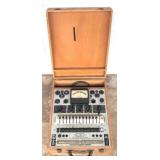 Precision Tube Master Tube Tester in Wood Case