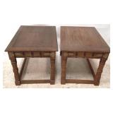 2 End Tables - 21" x 28" x 20"