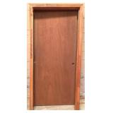 Wood Door & Frame - 34" x 80"