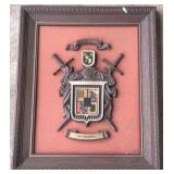 Coat of Arms "Borne" x 17" x 15"