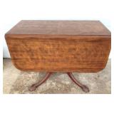 One Drawer Drop Side Table - 40" x 54" x 30"