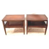 2 End Tables - 23" x 27" x 19"