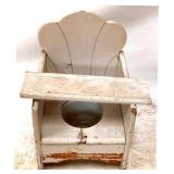 Wood Potty Chair - 19" x 12" x 14"