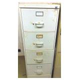 Metal File Cabinet - 52" x 18" x 29"