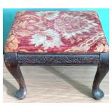 Vintage Footstool 11 x 15 x 13