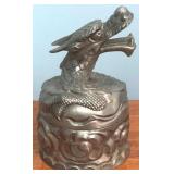Dragon Table Lighter Vintage 4" Tall