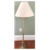 Brass Floor Lamp 60" Tall