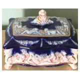 Vintage Norleans Italy Capodimonte Box