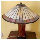 Stained Glass Lamp 22"