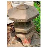 Concrete Yard Decor Lantern 16 x 15