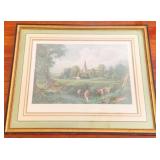 Framed Stratford on Avon Print 37 x 32