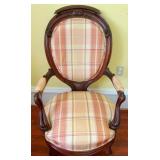 Victorian Carved Parlor Chair