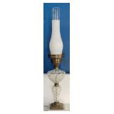 Opalescent Lamp 25" Tall