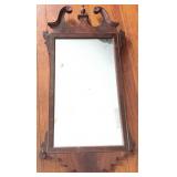 Chippendale Mahogany Wall Mirror