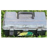 Plastic Toolbox w/ Contents 12 x 20 x 12