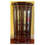 Mahogany Curio Cabinet 79 x 39 x 16