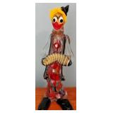 Murano Art Glass Clown 13"