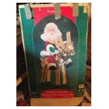Animatronic Santa in Box 24"