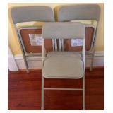 3 Folding Chairs