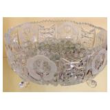 Cut Glas Bowl 4 x 9