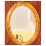 Vintage Oval Mirror 42 x 32