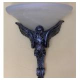 Angel Adorned Wall Sconce 18 x 14