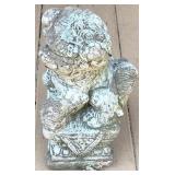Concrete Foo Dog Statue17"