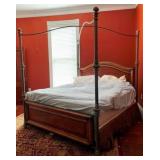 King Size Canopy Bed 88 x 80 x 86