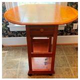 Wood Table 37 x 41 x 34