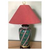 Decorative Table Lamp w/ French Horns 27"