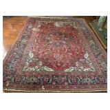 Persian Heriz Wool Rug 1.6 x 9.6