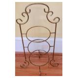 3 Tier Plate Stand 28 x 12