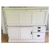 Wood Cabinet 54 x 60 x 22