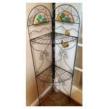 Metal Wire Corner Shelf 52 x 13 x 10