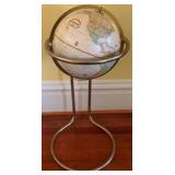 Vintage Globe on Stand 34 x 15 x 18