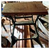 Wood & Metal Work Table 29 x 28 x 15