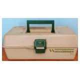 Tackle Box w/ Sewing Items 5 x 12 x 5