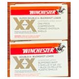 2 Winchester 12 ga Buckshot Boxes